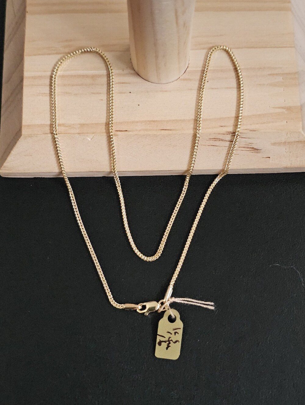 14k Gold Necklace 16 Inch